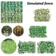 thumbnail image 1 of Reixta retráctil para vallas expansivas - Valla verde artificial para plantas con hojas y enredaderas realistas, de 25-38" de altura, se extiende hasta 90" para balcón, jardín y muro, 1 of 2