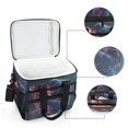 thumbnail image 6 of FORMRS Insulated Cooler Bag 24 Cans Capacity Soft Leakproof Lunch Box with Side Pockets, Glowing Jellyfish, 6 of 7