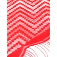 thumbnail image 4 of Chales y envolturas INSPIRAR CHIC para vestidos de noche, bufandas triangulares de encaje con flecos para bodas y fiestas formales 70.9"x27.6" Rojo, 4 of 5