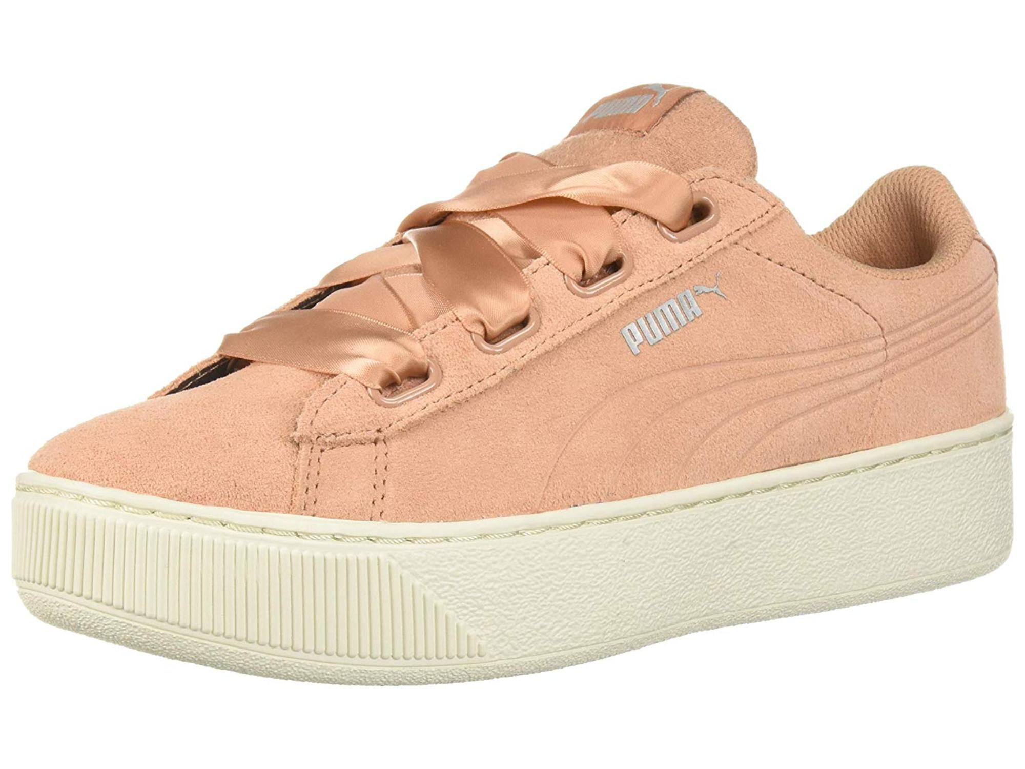 puma vikky platform sneaker white