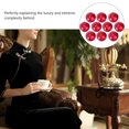 thumbnail image 4 of 10pcs Circular Bead Buckle Imitation Jade Buttons Loose Pearl Shirt Button, 4 of 6