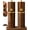 Acacia, variant on Styled Settings Wooden Salt and Pepper Grinder Set with GOLD Accents, Refillable Manual Salt & Pepper Mills, Adjustable Ceramic Grinder, Wood Stand, Peppercorn Grinder and Salt Mill Set for Kitchen