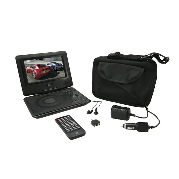 GPX Portable DVD Player, PD701VPB, Black