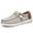 Khaki, variant on Big Size Men's Casual Low Top Canvas Shoes Male Loafers Sneakers Slip On Breathable Flats Boat Shoes Driving Shoes Moccasins Casual Walking Shoes