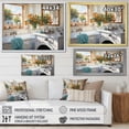 thumbnail image 4 of Designart "Authentic Bath and Linen" Bath & Laundry Floater Framed Canvas Wall Art, 4 of 7