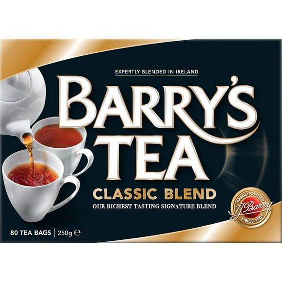 Barry's Classic Blend Teabags, 80ct, 8.8oz (250g)