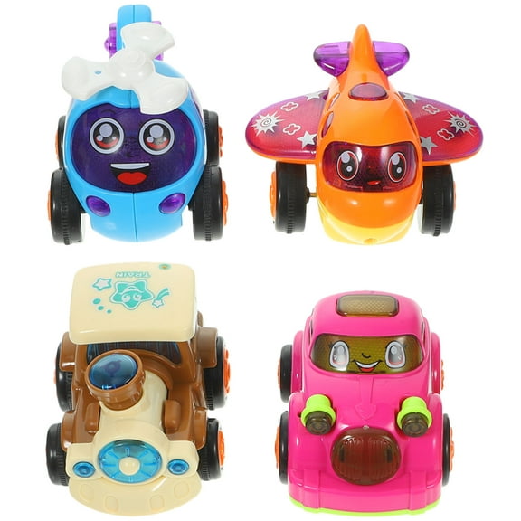Hemoton 12 Pcs  Portable Car Toys Wear-resistant Children Toys Interesting Toy Car Kids Accessory