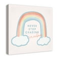 thumbnail image 2 of Creative Products Never Stop Chasing Rainbows 24x24 Canvas Wall Art, 2 of 5