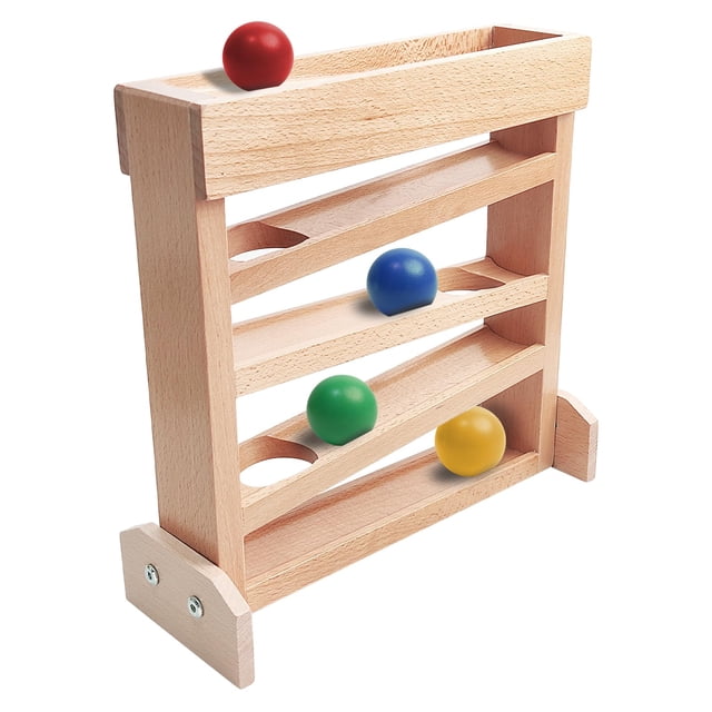 Juguete Montessori de madera con forma de bola VIESMUMU para 1 a 3 años