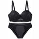 thumbnail image 1 of HongQid Womens Seamless Bra Underwire Matching Bra And Panty Set Comfort Push Up Bras Buttery Soft Wired Bralette Full Coverage Sport Everyday Bra, 1 of 4