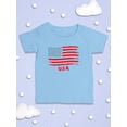 thumbnail image 3 of Usa Flag 4Th Of July T-Shirt Infant -Image by Shutterstock,  24 Months, 3 of 4
