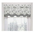 thumbnail image 3 of Waverly 15404052018OYX Charmed Life Wave Window Valance, Onyx, 52"x18", 3 of 3