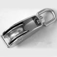 thumbnail image 3 of 4 poleas giratorias de acero inoxidable M15 para levantar poleas de una sola rueda, 3 of 4
