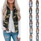 thumbnail image 2 of Tie Dye Sleeveless Fleece Vest, Comfortable Sleeveless Fleece Fluffy Vest Lightweight For Girls For Winter ANGGREK Otros, 2 of 6