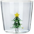 thumbnail image 1 of 3d Drinking Glass Built-in Tree 300ml Adorable Party Clear Beverage Cup, 1 of 4