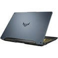 thumbnail image 2 of ASUS TUF A15 Gaming Notebook, 15.6" FHD Display, AMD Ryzen 7 4800H Upto 4.2GHz, 8GB RAM, 256GB NVMe SSD, NVIDIA GeForce RTX 2060, HDMI, DisplayPort via USB-C, Wi-Fi, BT, Windows 10 Home, 2 of 7