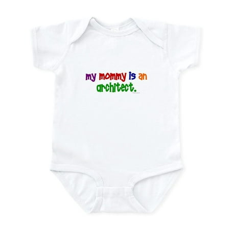 

CafePress - My Mommy Is An Architect Infant Bodysuit - Baby Light Bodysuit Size Newborn - 24 Months