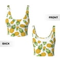 thumbnail image 4 of Yiaed Pineapple Print Ladies Waistcoat Women Sports Vest Vest Sports Women Sports Top Yoga Vest for women-Large, 4 of 8