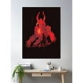 thumbnail image 2 of Sin Of The Devil Dante:Dmc5:Devil May Cry V Poster Wall Art, Modern Wall Decor For Living Room Bedroom, 16x24 UNFRAMED, 2 of 3