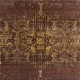 thumbnail image 1 of Ahgly Company Indoor Square Mid-Century Modern Light Brown Oriental Area Rugs, 8' Square, 1 of 6