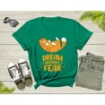 thumbnail image 6 of Dream without Fear Funny Cool Yellow Cat Kitten Animal T-Shirt Cat Kitten Lover Gift T Shirt for Men Women Kids Boys Girls Graphic Tshirt, 6 of 8