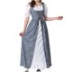 thumbnail image 1 of Vestido de manga corta a cuadros de mujer a la moda de Halloween para adultos Fridja  bnh7118, 1 of 9