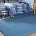 thumbnail image 5 of OCM All-Purpose 7' x 12' Foldable Carpet in Light Blue, Dorm Rooms, Bedrooms & Bathrooms, No-Skid Backing, Nylon Pile, 5 of 7