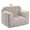 Light Grey, variant on Kids Snuggly-Soft Sherpa Chair, Cuddly Toddler Foam Chair for Boys and Girls, Light Grey