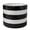 Rich Black/Arctic White, variant on Mainstays Andrew 7.8" x 7.8" x 6.9" Round Rich Black and Arctic White Ceramic Planter