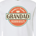 thumbnail image 4 of Inktastic Grandad Funny Grandfather Long Sleeve T-Shirt, 4 of 5