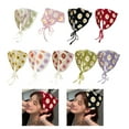 thumbnail image 2 of Crochet Headband Women Floral Hairband Handmade Crochet Head Wrap Bohemians Knitted Headband for Women Girls Gifts, 2 of 6