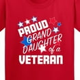 thumbnail image 4 of Inktastic Proud Granddaughter of a Veteran Veterans Day Youth T-Shirt, 4 of 5