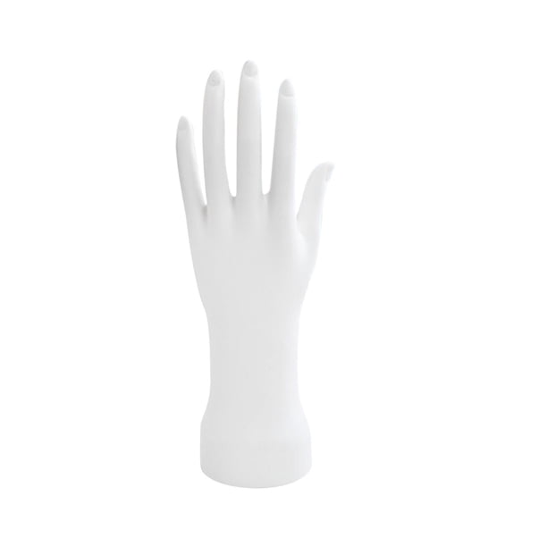Mano de práctica de uñas para uñas acrílicas, manos de maniquí para práctica de uñas, manos postizas, manos de práctica de manicura, entrenamiento de Izquierda