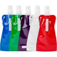 thumbnail image 1 of HAHADAXA 5 Pcs Collapsible Water Container Smart Water Bottle Bag Portable Mountaineering Folding Soft Flat Water Storage Bag Outdoor Cycling Waterproof Bag, 1 of 6