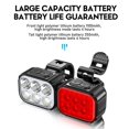 thumbnail image 4 of 2X Bike Light Set Super Bright,Bike USB Rechargeable LED Light,Bike Light for Night Riding,Bike Front and Tail Light, 4 of 5