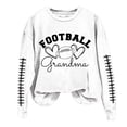 thumbnail image 4 of Heisall Women's Autumn Winter Sweatshirts Long Sleeve Loose Hoodless Rugby Print Fashion Casual 2025 New Design, 4 of 4