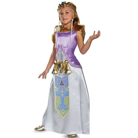 Girl's Zelda Deluxe Halloween Costume - The Legend of