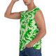 thumbnail image 3 of Balery Green Lizard Camisetas sin mangas para hombre, absorbe la humedad y protege contra el mal olor.-X-Large, 3 of 7