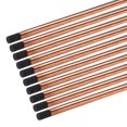 thumbnail image 1 of 20pcs 13mmx355mm(1/2"x14") Carbon Arc Air Gouging Rods Copper Graphite Coated Gouging Electrode Rods, 1 of 6