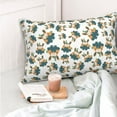 thumbnail image 4 of Pofeuu Cute Bunny Print Polyester Microfiber Plush Pillowcases, Super Soft and Cozy Pillow Case Covers with Envelop Closure（Pillow core not included）-20"x30", 4 of 6