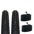 thumbnail interactive-video image 1 of Zol Bundle: 2 Pack Velocita Road/Hybrid Bike Tires And Tubes - 700x38c, Black 1 of 3