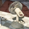 thumbnail image 3 of Retro Style USB Desk Fan Mini Table Fan 2 Speeds Angle Adjustable Fan for Home Office Car Outdoor Travel, 3 of 6