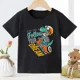 thumbnail image 5 of Dinosaur Kids T Shirt Hot Selling Fashion Cartoon Dinosaur Print Children's T-shirt Short-sleeved Base Shirt Stranger Things Tee, 5 of 5
