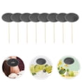 thumbnail image 3 of 24Pack Blank Toothpick Labels Small Chalkboard Message Sign Chalkboard Cupcake Picks Black, 3 of 8