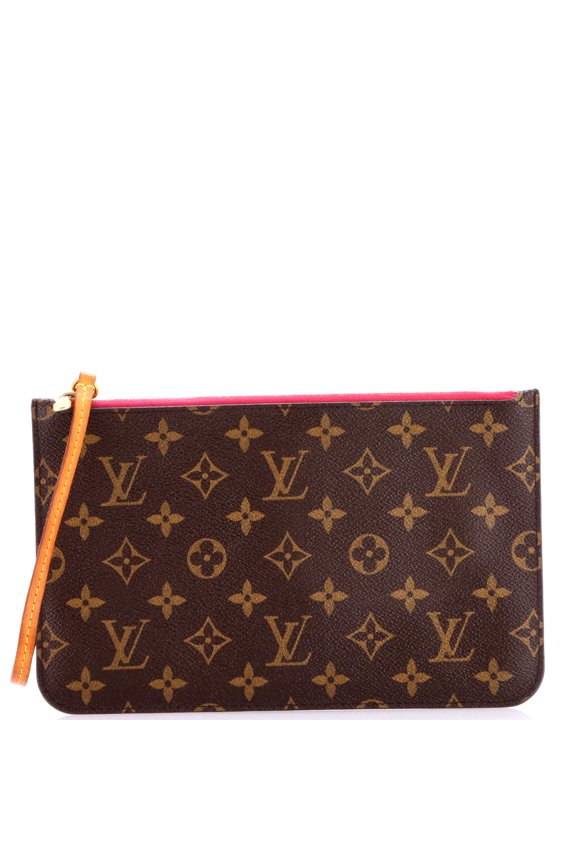 Pre-Owned Neverfull Pochette Monogram Canvas Large By Rebag