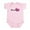 Petal Pink, variant on CafePress - Maganda Infant Bodysuit - Baby Light Bodysuit, Size Newborn - 24 Months