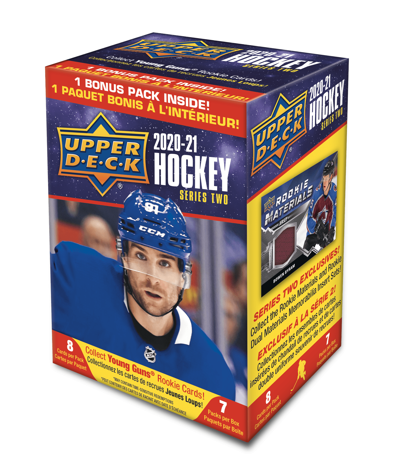 2020-21 Upper Deck Series 2 Hockey Cards Mass Blaster Box