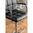 thumbnail image 6 of Bowery Hill Contemporary Metal Adjustable Bar Stool in Black, 6 of 8