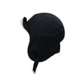 thumbnail image 3 of WITHMOONS Warm Trapper Hat Winter Earflaps with Visor Outdoor SLT1375 (Black), 3 of 6