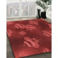 thumbnail image 3 of Ahgly Company Tapis d'Intérieur Lavables en Machine Rectangle Transitionnel Tomate Rouge, 8' x 10', 3 of 7